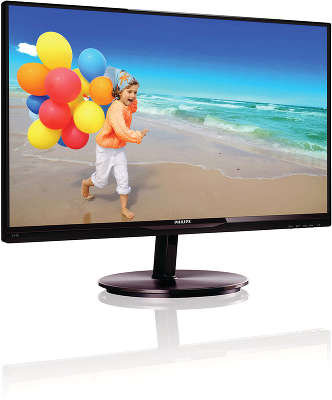 Монитор 23" Philips 234E5QSB (00/01) черный AH-IPS