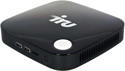 Неттоп IRU 317 Cel J3160 (1.6), HDG400, CR, noOS, GbitEth, WiFi, BT, 36W, черный