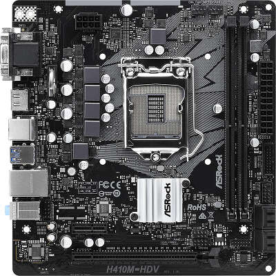 Материнская плата mATX LGA1200 ASRock H410M-HDV