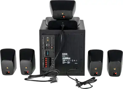 Колонки Logitech Z906 5.1 черный 1000Вт