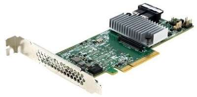 Broadcom 05-25420-081 MegaRAID SAS 9361-8i SGL (8-Port Int, 12Gb/s SATA+SAS, PCIe 3.0, 1GB DDRIII, MegaRAID SAS 9361-8i, Quick Installation Guide, LP Bracket)