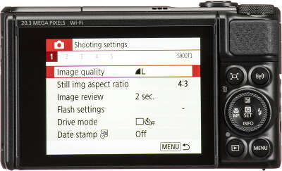 Цифровая фотокамера Canon PowerShot SX740 HS Black