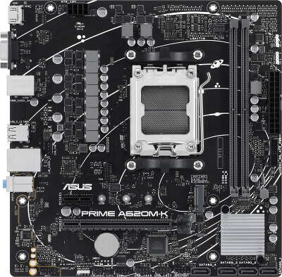 Материнская плата mATX LGAAM5 ASUS PRIME A620M-K