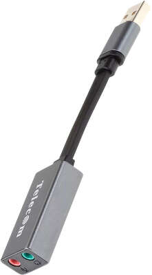 Адаптер Telecom USB 2.0 Type C M/2 x Jack 3.5 mm F (TA313U)
