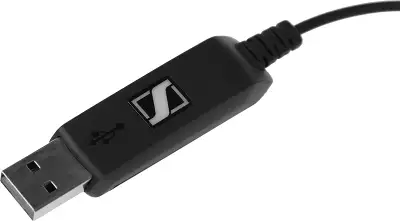 Наушники с микрофоном Epos Sennheiser SC 230 USB черный 2.9м накладные оголовье (1000516)