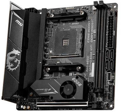 Материнская плата mini-ITX LGAAM4 MSI MPG B550I GAMING EDGE WIFI