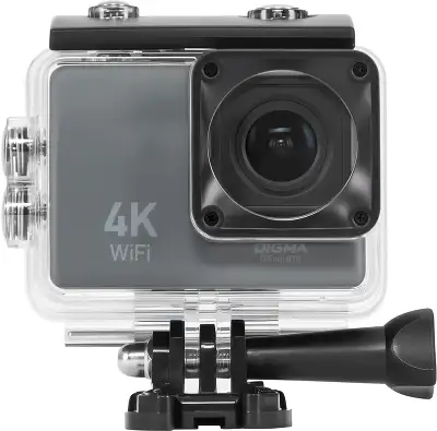 Экшн-камера Digma DiCam 810 серый