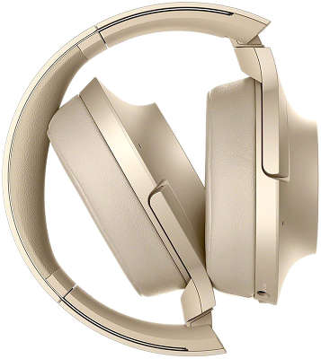 Беспроводные наушники Sony h.ear on 2 Wireless NC WH-H900N, Bluetooth®, с шумоподавлением, золотые