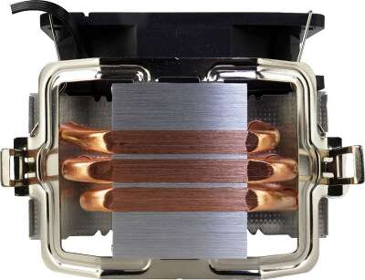Устройство охлаждения(кулер) Aerocool Verkho 3 Soc-AM5/AM4/1200/1700/1851 черный 4-pin 15-24dB Al+Cu 120W 530gr Ret