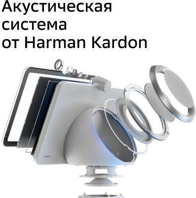 Смарт-дисплей Sber SberPortal Салют белый 30W 1.0 BT (SBDV-00010W)