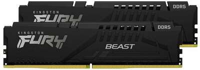 Оперативная память 64Gb DDR5 5600MHz Kingston Fury Beast (KF556C40BBK2-64) (2x32Gb KIT)