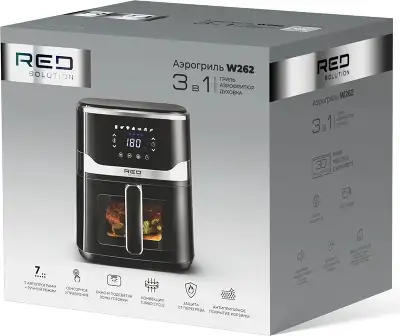 Аэрогриль Red Solution W262 5л 1500Вт черный