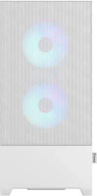Корпус Fractal Design Pop Air RGB White TG Clear Tint, белый, ATX, Без БП (FD-C-POR1A-01)