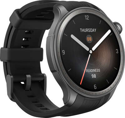 Смарт-часы Amazfit Balance A2287 46мм 1.5" AMOLED корп.черный рем.черный разм.брасл.:140-215мм (1746353)