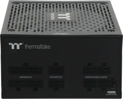 Блок питания Thermaltake ATX 650W Toughpower GF1 ARGB 80+ gold (20+4pin) APFC 140mm fan color LED 9xSATA Cab Manag RTL