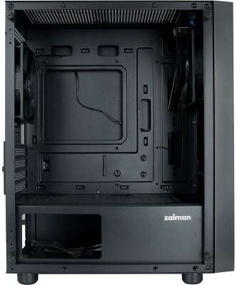 Корпус для ПК Zalman T3 PLUS mATX Mini Tower PC Case, Black fan x2