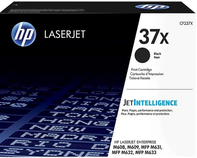HP 37X Black Original LaserJet Toner Cartridge (CF237X)