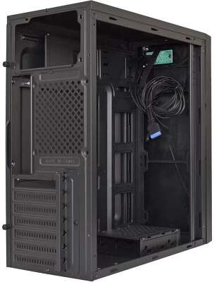 Корпус MIDITOWER ATX W/PSU USB+2xUSB3.0 аудио черный XP-333U EX283075RUS EXEGATE