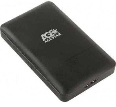 AgeStar 3UBCP3 (BLACK) USB 3.0 Внешний корпус 2.5