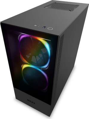 Корпус NZXT H510 Elite Black, черный, ATX, Без БП (CA-H510E-B1)
