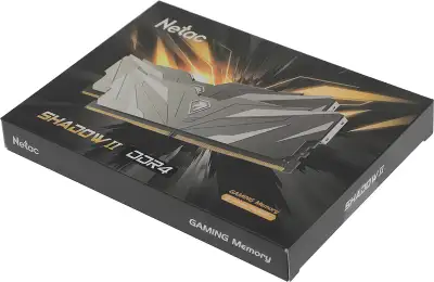 Набор памяти DDR4 DIMM 2x8Gb DDR3200 Netac Shadow II Black (NTSWD4P32DP-16K)