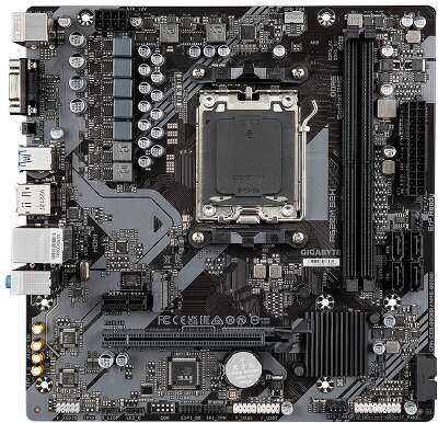 Материнская плата GIGABYTE A620M S2H (AM5/A620/2xDDR5/mATX/RAID/DP, VGA, HDMI) (A620M S2H)
