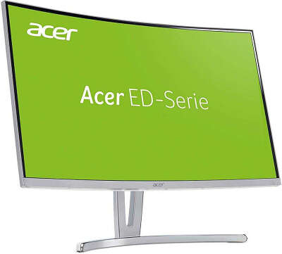 Монитор 27" Acer ED273Awidpx VA FHD DVI, HDMI, DP серебристый