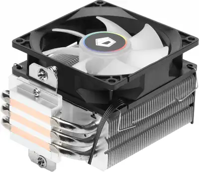 Устройство охлаждения(кулер) ID-Cooling SE-903-XT RGB Soc-AM5/AM4/1200/1700/1851 черный 4-pin 14-26dB Al+Cu 130W 650gr Ret
