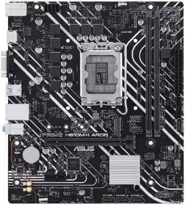 ASUS PRIME H610M-K ARGB (Socket 1700, mATX, 2xDDR5(96GB), VGA/HDMI 2.1, 1xPCIe 4.0x16/1xPCIe 3.0, 1xLAN, 4xSATA 6Gb/s, 1xM.2, 2xUSB 3.2, 4xUSB 2.0, 1xPS/2)