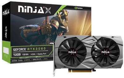 Видеокарта Ninja NVIDIA nVidia GeForce RTX 3060 NK306F126F 12Gb DDR6 PCI-E HDMI, 3DP