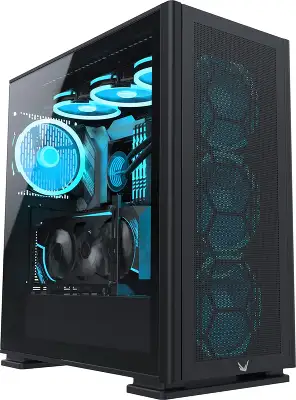 Корпус Formula Air Power G5 EX черный без БП ATX 5x120mm 3x140mm 2xUSB3.0 audio bott PSU