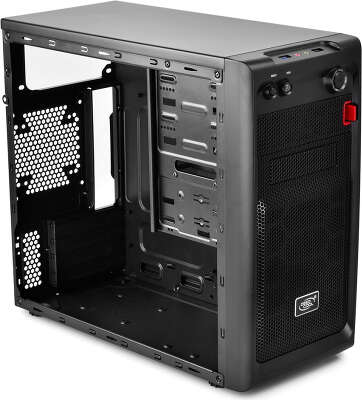 Корпус Deepcool Smarter, черный, mATX, Без БП (Smarter Black)