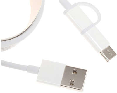 Кабель двойной Xiaomi Mi 2-in-1 USB Cable Micro USB to Type C, 0.3 м [SJV4083TY]