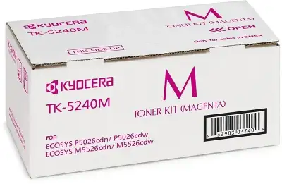 Картридж лазерный Kyocera TK-5240M 1T02R7BNL0 пурпурный (3000стр.) для Kyocera P5026cdn/cdw M5526cdn/cdw