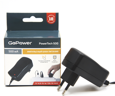 Блок питания GoPower PowerTech 500 универсальн. импульсный (1/100)
