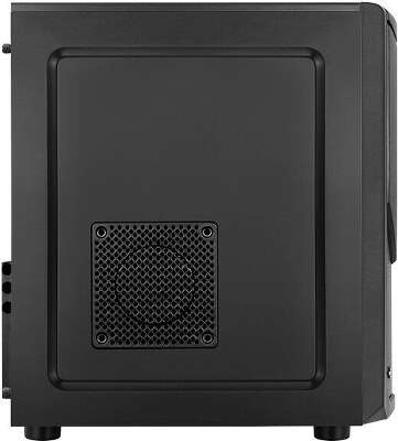 Корпус AeroCool Tomahawk-S 500W, черный, ATX, 500W (4718009156920)
