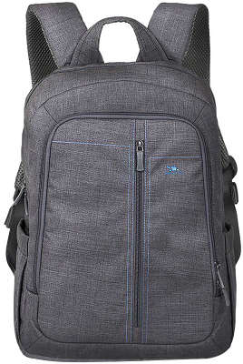 Рюкзак для ноутбука 15" RIVA 7560, серый