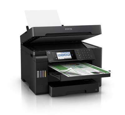 МФУ струйный Epson L15150 (C11CH72404/505/506/403/503) A3+ Duplex Net WiFi черный