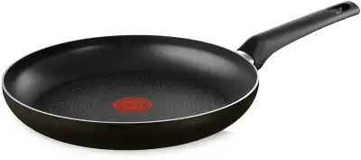 Сковорода Tefal Easy Plus Э 04237126 круглая 26см покрытие: Titanium ручка несъемная (без крышки) черный (9100054096)