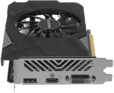 Видеокарта GIGABYTE NVIDIA nVidia GeForce GTX 1650 GV-N1656OC-4GD 4Gb DDR6 PCI-E DVI, HDMI, DP