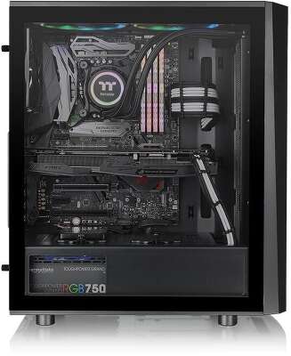 Корпус Thermaltake Versa J24 TG RGB, черный, ATX, Без БП (CA-1L7-00M1WN-01)