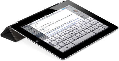 Кожаный чехол Apple Smart Cover для iPad 2/3/4, Black [MD301]