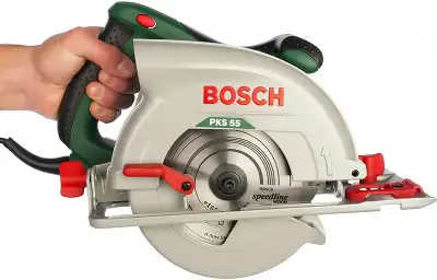 Циркулярная пила (дисковая) Bosch PKS 55 1200Вт (ручная) D диска.:160мм (0603500020)