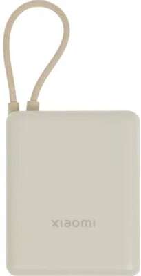 Внешний аккумулятор Xiaomi 33W Power Bank 10000mAh (Integrated Cable) Tan