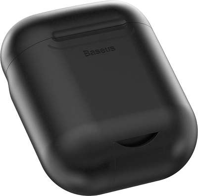 Кейс для беспроводной зарядки AirPods Baseus Wireless Charger, Black [WIAPPOD-01]