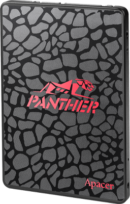 твердотельный накопитель Apacer SSD PANTHER AS350 512Gb SATA 2.5" 7mm, R560/W540 Mb/s, 3D TLC, IOPS 87K/80K, MTBF 1,5M, 320TBW, Retail, 3 years (AP512GAS350-1)