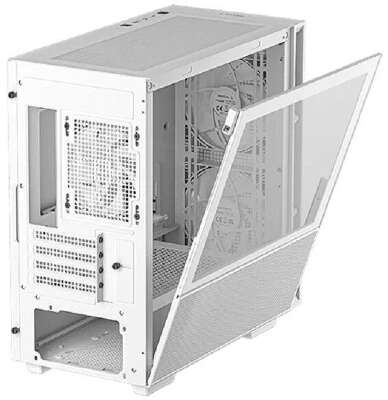 Корпус MiniTower Deepcool CH360 white (mATX, без БП, ARGB, USB3.2 Type-A + USB3.2 Type-C) (R-CH360-WHAPE3-G-1)