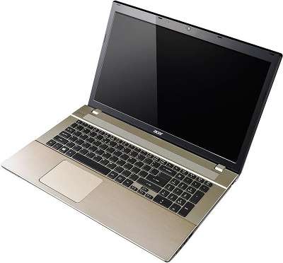 Ноутбук Acer Aspire V3-772G-54216G1TMamm Gold 17.3" FHD/i5-4210M/6/1000/GTX850M 2G/Multi/ WF/BT/CAM/ W8