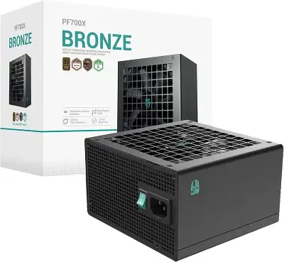 Блок питания Deepcool ATX 700W GamerStorm PF700X 80+ bronze (20+4pin) APFC 120mm fan 6xSATA RTL