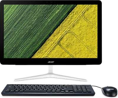 Моноблок Acer Aspire Z24-880 23.8" FHD i3-7100T/8/1000/Multi/WF/BT/Cam/W10,серебристый